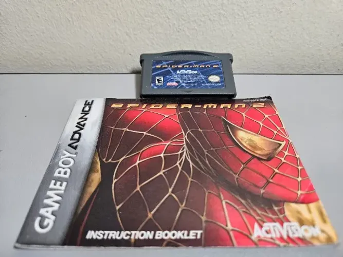 Jogo Spider Man 2 GBA | Original | Com Manual | Americano