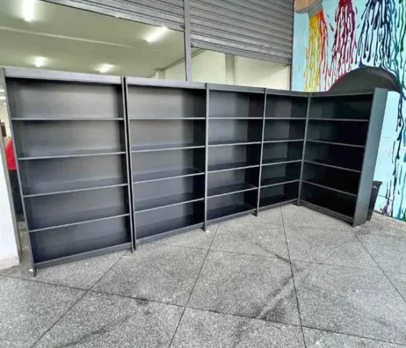 Prateleiras preta 100% MDF Direto da fabrica
