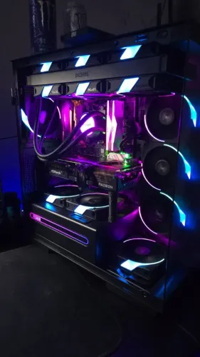 PC gamer Full rainbow black