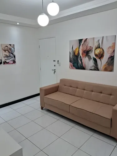 Alugo apartamento mobiliado.