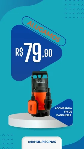 Bomba de água submersível