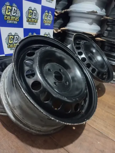 Jogo de roda aro 16 para Volkswagen e Chevrolet Furação 4x100. R$749,00 o jogo