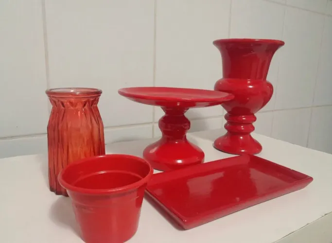 Kit festa vermelho