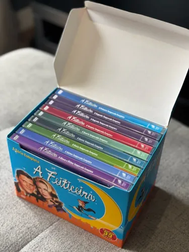 a feiticeira a série completa dvd box coleção