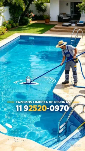 Serviço piscinas