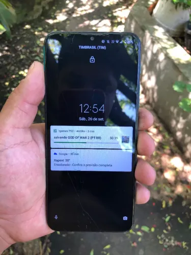 Moto G9 Play 64Gb pra sair logo