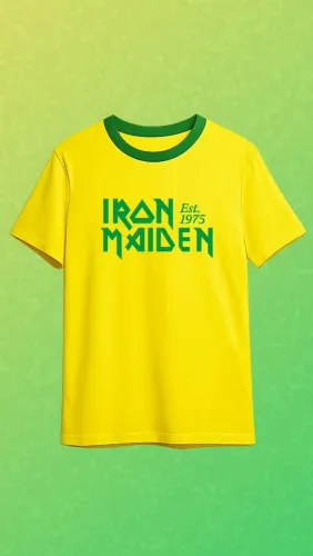 Camisa personalizada bandas e Brasil