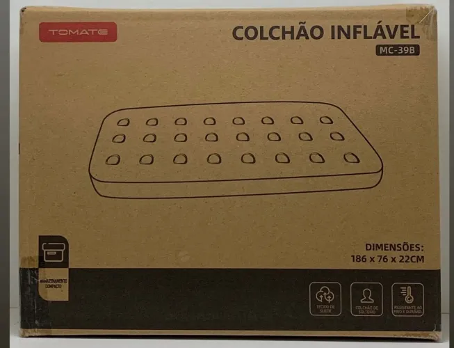 Colchão inflável solteira 