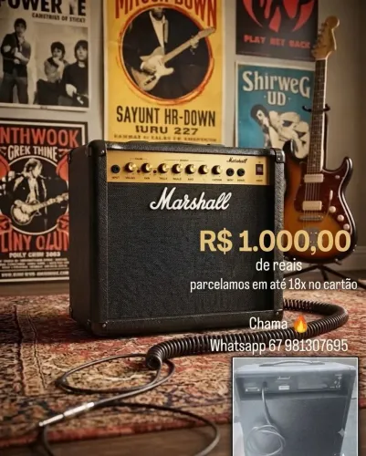Amplificador Marshall 