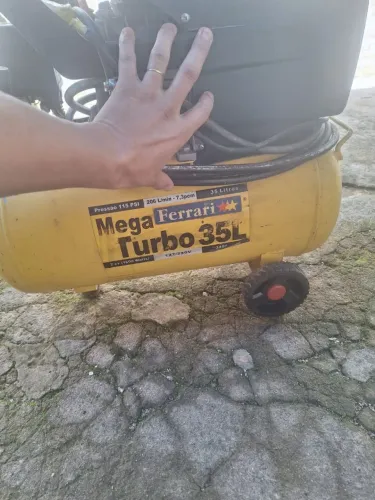 Compressor para pintura ótimo estado 35L