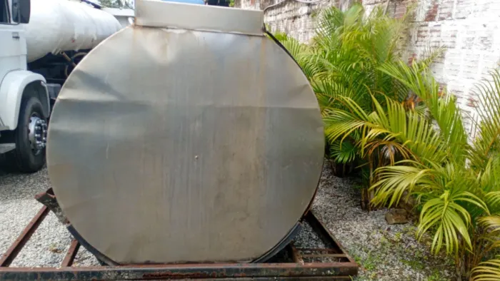 Tanque inox 15mil carro pipa