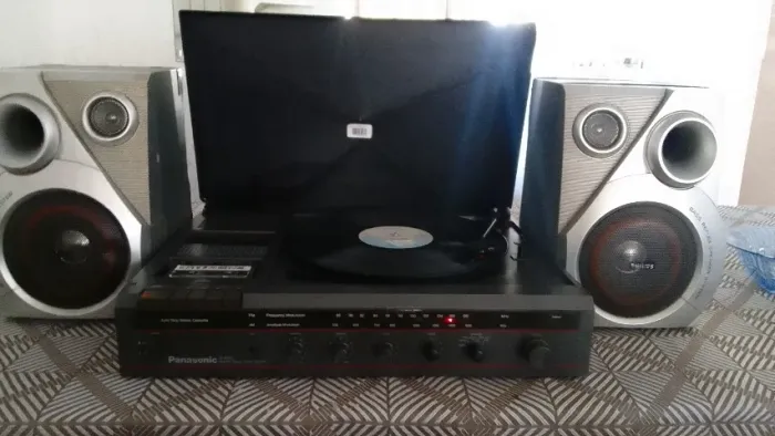 TOCA DISCOS 3 EM 1 PANASONIC SS 4000 FUNCIONA TUDO