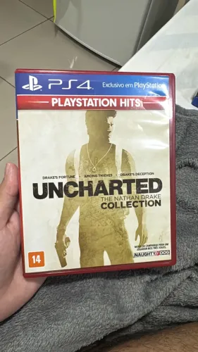 Jogo Uncharted PS4 - MÍDIA FÍSICA