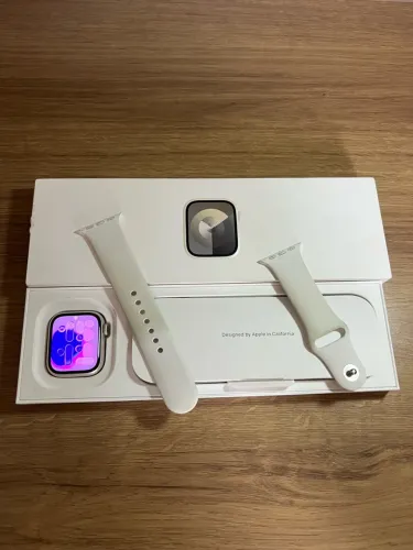 Apple Watch Series 9 41mm Estelar Seminovo - Faço Troca e Parcelo 12x