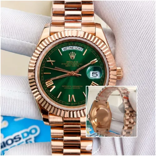 RELÓGIO DAY- DATE AUTOMÁTICO ROSE