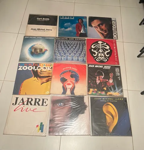 12 LPs Jean-Michel Jarre