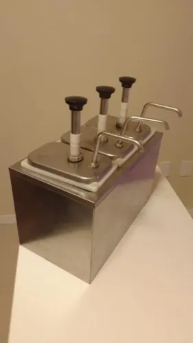 Dispensadores de molhos e condimentos de bancada