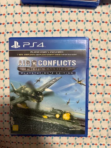 Jogo Ps4 e Ps5, Air conflict, edição especial PACÍFIC CARRIERS 