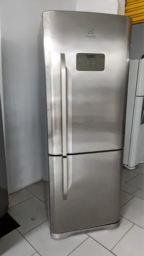 Geladeira Electrolux inverse inox gigante ENTREGO
