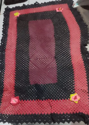 Vendo tapete de crochê de sala