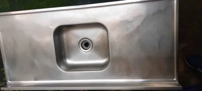 Pia de Inox 130 x 70 - usada em bom estado.