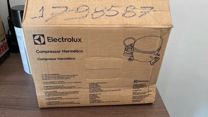 Compresso hermético eletrolux
