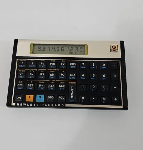 Calculadora HP 12C Clássica Legendada Excelente Estado - Ref. 2