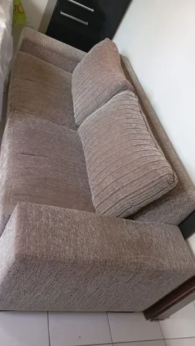 Sofá de tecido com 3 lugares 