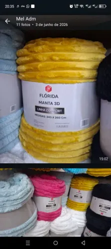 MANTA AVELUDADO 3 D