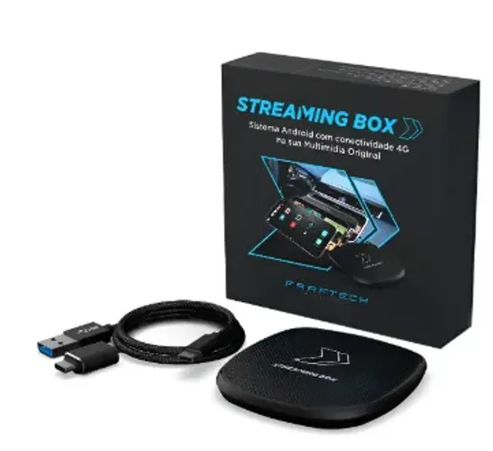 Streaming Box Faaftech - Android + 4G - Estado de Novo