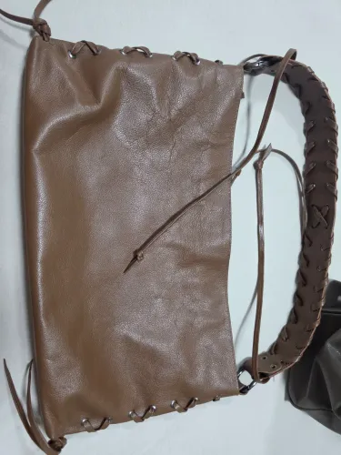BOLSA COURO LEGITIMO