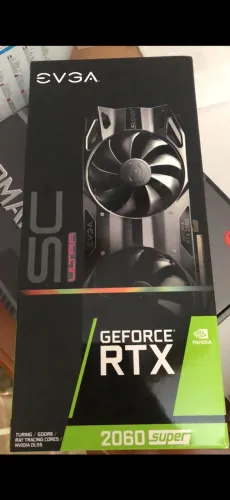 RTX 2060 Super 8GB EVGA SC Ultra - comprada no Canadá (Amazon)