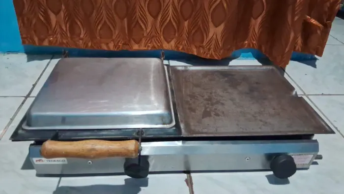 Vem garantir essa linda chapa de hambúrguer para iniciar nos lanches