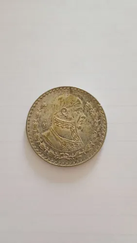 Moedas de prata mexico1966