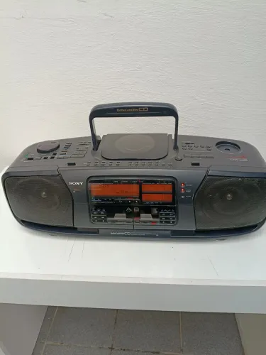 SONY Boobox CFD-900 anos 90 relíquia 