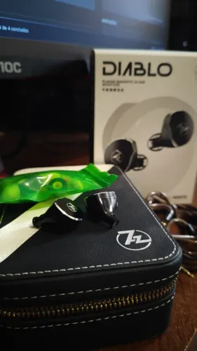 7hz Diablo x Crinacle (IEM fone de ouvido dunu moondrop juzear fiio kz trn tangzu)