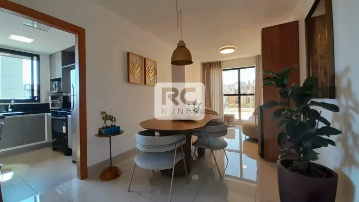 Apartamento mobiliado para aluguel,com área de 70m², 2 quartos, 1 suíte, 2 vagas, São Pedr