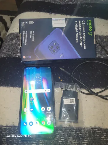 Moto g9 com câmera tripla sensor de 48 mp+nigt vision