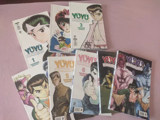 Mangá YuYu Hakusho (Volume 1 a 8)