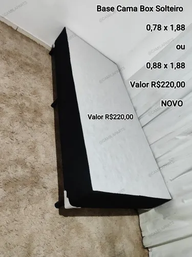 Base Cama Box Solteiro NOVO ENTREGO