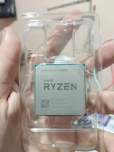 Processador Ryzen 5 4600g AM4 com cooler original 2 anos de uso