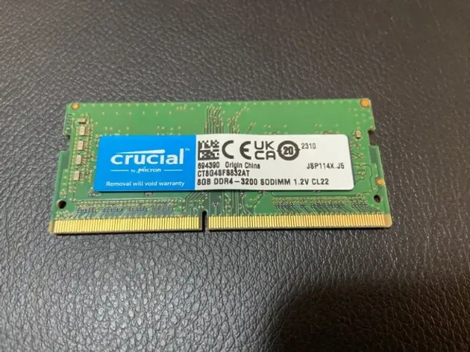 Memória RAM DDR4 8GB 3200MHz SO-DIMM para Notebook