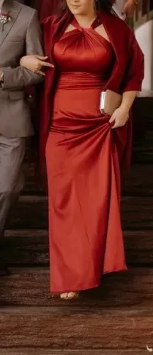 Vestido de Madrinha Marsala (Usado 1x)