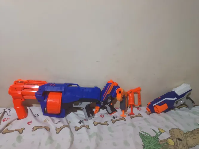 KIT DE 5 NERFS ORIGINAIS