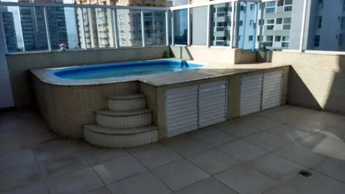 Cobertura triplex, 6 quartos, Praia de Itaparica