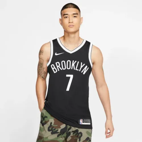 Camisa Nike Basquete NBA Kyrie Irving Nets Icon Edition - IMPORTADA