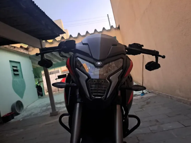 Retrovisor Esportivo Ponta de Guidão Universal Moto