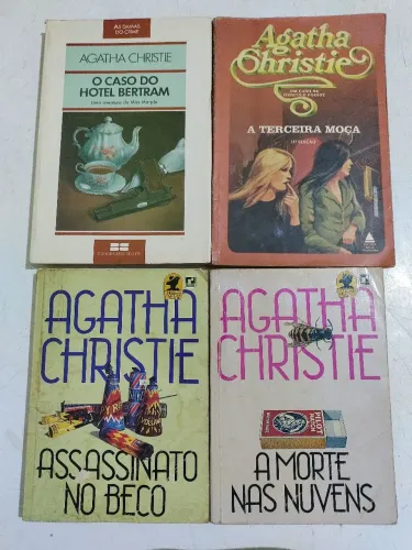 Livros Agatha Christie Usados