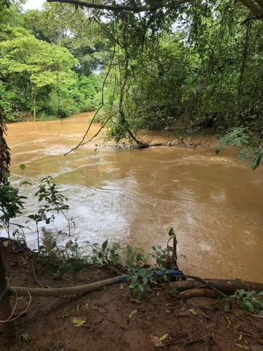 CHÁCARA DE 2,5 ALQUEIRES ÀS MARGENS DO RIO ANICUNZINHO - ANICUNS/GO