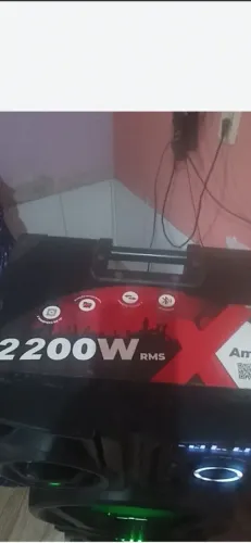 Caixa de som anvox 2.300 rms